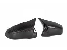 RacerSpares Dry Carbon Fiber Mirror Cover Caps M Style Replace for Toyota A90 Supra mc150
