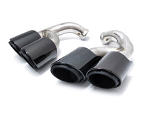 RacerSpares 3 Layers Sport Exhaust Tips Muffler Pipe for Porsche Cayenne 92A 2015-2017 facelife et151