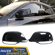 Gloss Black Mirror Cover Caps for AUDI Q5 8R SQ5 2009-2017 Q7 2010-2015 With Lane Assist mc64
