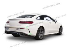 Glossy Black Rear Bumper Canards Air Vent Cover Trim for Mercedes Benz C238 Coupe AMG 2017-2021 pz24