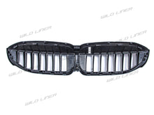 Glossy Black Front Bumper Kidney Grille Grill for BMW 3 Series G20 W/O Camera fg108