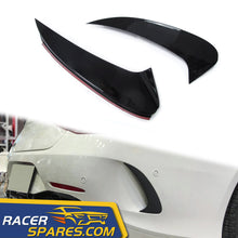 Gloss Black Rear Bumper Spoiler Air Vent Trim For Mercedes Benz CLS C257 CLS450 CLS53 AMG 2018-2021 pz39