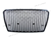 Glossy Black Front Bumper Grille Grill for Audi A7 4G S7 2011-2014 fg49