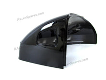 Glossy Black Mirror Cover Caps For Audi MK3 8S TT TTS TTRS R8 W/ Lane Assist 2015-2022 mc160
