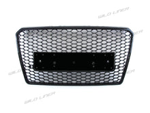 Glossy Black Front Bumper Grille Grill for Audi A7 4G S7 2011-2014 fg49