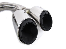 RacerSpares 3 Layers Sport Style Exhaust Tips Muffler Pipe For 2019-2021 Porsche Cayenne Chrome et133