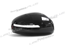Glossy Black Rearview Mirror Cover Caps For Audi R8 TT MK2 8J TTS TT RS 2006-2014 mc54