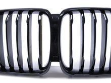 RacerSpares Gloss Black Front Kidney Grille Grill for BMW X5 G05 2019 2020 2021 2022 fg15