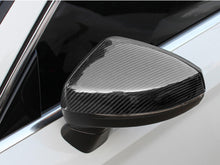Fits 2014-2020 Audi A3 8V S3 RS8 Carbon Fiber Side Mirror Cover Caps Replacement w/o Lane Assist od17