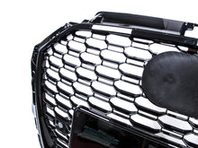 RS3 Style Honeycomb Grille Front Hood Bumper Grill Black For Audi A3 S3 2017-2019 fg164