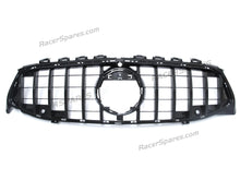 Glossy Black GTR Style Front Grille Grill for Mercedes Benz CLA C118 X118 2020-2022 fg188