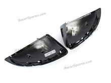 Glossy Black Mirror Cover Caps For Audi MK3 8S TT TTS TTRS R8 W/ Lane Assist 2015-2022 mc160