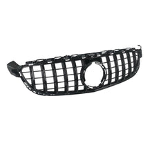 All Black GT Grille Front Bumper For Mercedes Benz W205 C63 C63 AMG S 2019-2021