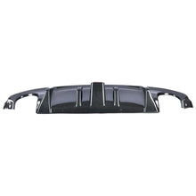 RacerSpares Carbon Fiber Look Rear Diffuser Lip for Infiniti Q50 2014-2017 W/ LED Light