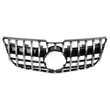 RacerSpares GT R Style Front Bumper Grill Grille Fit Mercedes Benz X204 GLK facelift 2013 2014 2015 Chrome Black