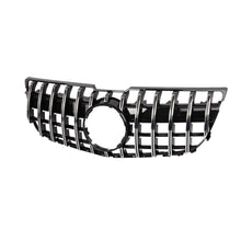 RacerSpares GT R Style Front Bumper Grill Grille Fit Mercedes Benz X204 GLK facelift 2013 2014 2015 Chrome Black