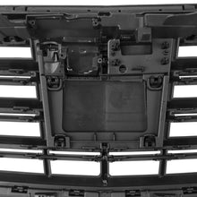 RacerSpares Front Bumper Grill Grille For Mercedes Benz W222 S-CLASS Sedan 2014-2020 W/o Camera Matte Black