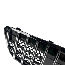 RacerSpares Chrome Front Grill Grille Maybach Style For Mercedes Benz W211 E-CLASS Facelift 2007-2009 w/o Camera