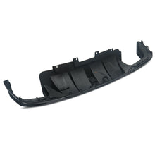RacerSpares Brabus Style Rear Diffuser + Exhaust Muffler Tips w/ LED Light For Mercedes GLE GLS W166 X166 2016 2017 2018
