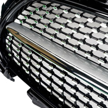 RacerSpares Diamond Style Front Grill Grille For Mercedes-Benz W213 E-Class Sedan Facelift 2021 2022 (Sport or Standard) with front camera