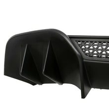 RacerSpares Rear Bumper Lip Diffuser Lower Valance For 2015-2017 Ford Mustang R-Spec V2