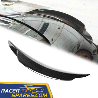 RacerSpares Carbon Fiber Rear Trunk Spoiler Wing for Infiniti G37 2-Door Coupe 2008-2013