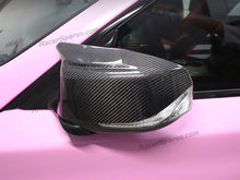 Real Carbon Fiber Mirror Cover Caps M Style for Infiniti Q50 Q60 Q70 QX30 Replacement 2014-2021 mc137