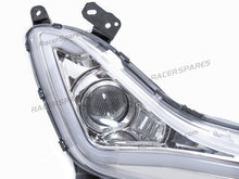 LED DRL Daytime Running Light Fog Lamps Fit For Hyundai Elantra Sedan 2014-2016 dr15