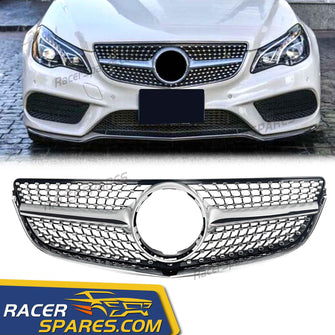 Diamond Front Grille Grill for Mercedes Benz W207 A207 C207 Coupe LCI 2014-2017 fg186