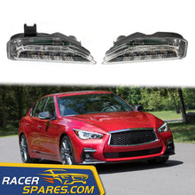 Fog Turn Signal Light Sequential LED Lamp For Infiniti Q50 Q50S Sport 2014-2020