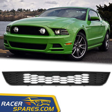 RacerSpares Black Front Lower Bumper Grille Grill For FORD Mustang 2-Door 2DR Coupe Convertible 2013 2014