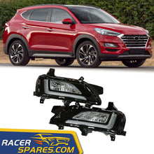 For Hyundai Tucson 2019-2020 Pair LED DRL Daytime Running Fog Light Front Bumper