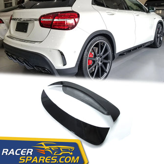 Glossy Black Rear Bumper Canard Air Vent Trim for Benz GLA X156 GLA45 AMG Sport 2013-2020 pz32