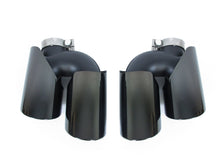 Black Rear Exhaust Tips for Porsche Macan Base 2.0L 2019-2023