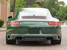 Black Exhaust Tips For Porsche 911 Carrera 991.2 2016-2018