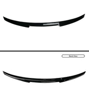 RacerSpares Glossy Black V Style Rear Trunk Spoiler Wing Lid For Audi A4 B8 Sedan 2009-2012