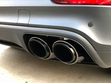 3-Layer Sport Silver Exhaust Tips for Porsche Macan Base 2.0L 2019-2023