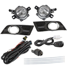 RacerSpares Front Bumper Fog Lights Lamps Set w/Switch + Harness For 2010-2016 Cadillac SRX