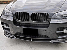 RacerSpares Glossy Black Front Kidney Grill Grille for BMW E70 X5 E71 X6 2007-2013 fg104