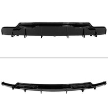 RacerSpares Fits 17-22 Tesla Model 3 IKON Rear Bumper Lip Diffuser & Aprons 3PC Gloss Black