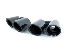 Black Rear Exhaust Tips for Porsche Macan Base 2.0L 2019-2023