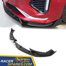 RacerSpares Carbon Fiber Style Front Lip Spoiler Splitter Bodykits For Cadillac CT4 2020-2023