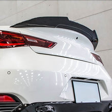 Real Carbon Fiber Rear Trunk Spoiler Wing PSM Style for Infiniti Q60 2017-2022 if6