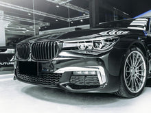 Glossy Black Front Kidney Grill Grille For BMW 7-Series G11 G12 Pre-LCI 2016-2018