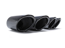 Black Rear Exhaust Tips for Porsche Macan Base 2.0L 2019-2023