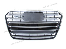 Chrome Front Bumper Grille Grill S6 Style for Audi A6 C7 S6 2012-2015 fg213