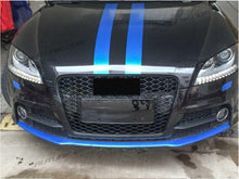 RacerSpares RS-TT Style Gloss Black Honeycomb Grille Front Bumper Grill for AUDI TT 8J 2006-2014 fg138