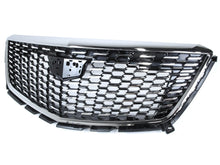 RacerSpares Luxury Style Front Bumper Upper Sliver Grill Grille For Cadillac XT5 2020-2022 No Camera