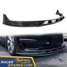 Carbon Fiber Look Front Bumper Lip Spoiler Splitter 4PCS For Tesla Model 3 2017-2022 di142