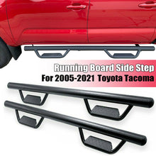 RacerSpares Double/Crew Cab 3" Running Board Side Step Nerf Bar Hoop For Toyota Tacoma 2005-2022